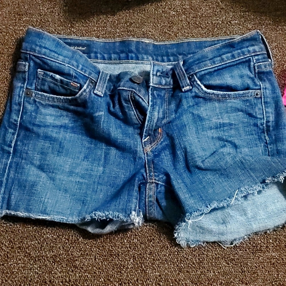 Citizens of humanity denim shorts